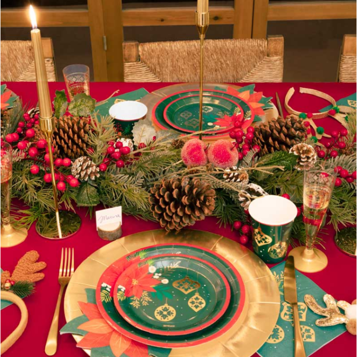 Copos Flor de Natal - Pack.6 - Image 2