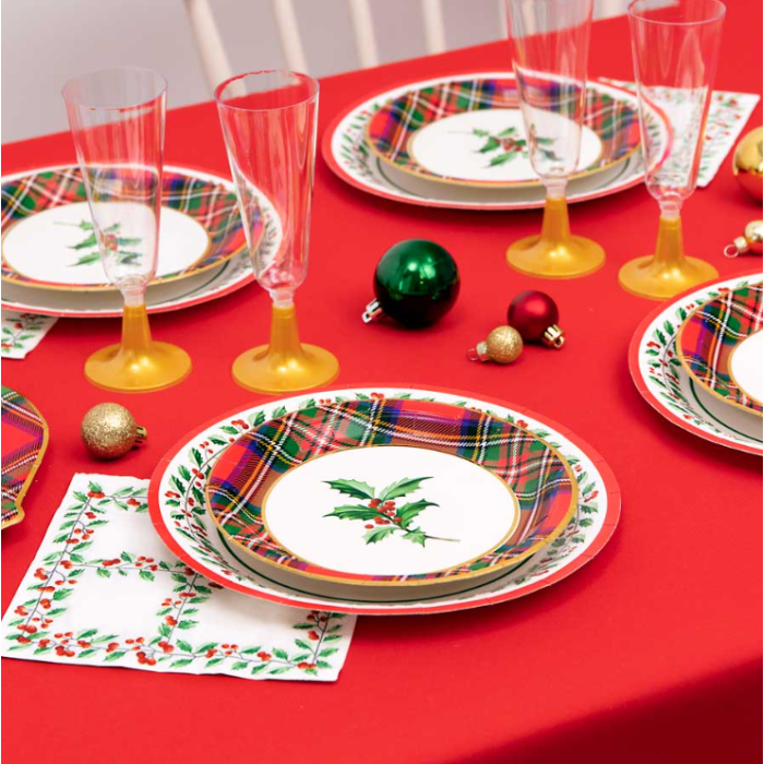 Pratos de Natal 23cm - Pack.6 - Image 2