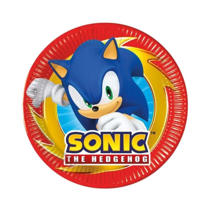 Sonic Pratos 23cm - Pack 8 - Image 5