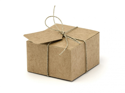 Caixa para Lembranças Craft Rústica Pack.10