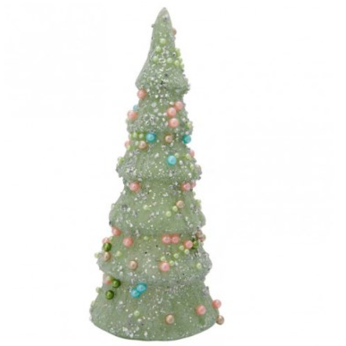 Pinheiro de Natal Vidro Decorativo 31cm - Greengate - Image 1