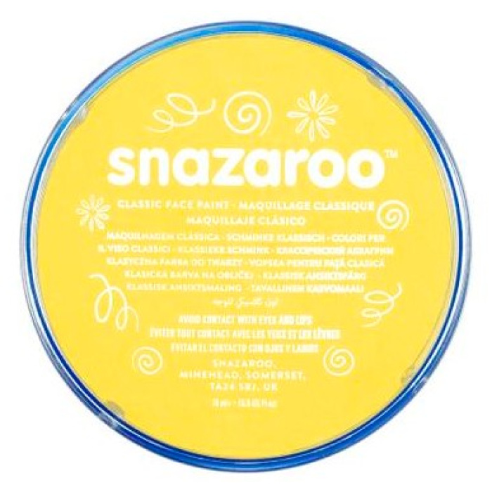 Pintura Facial Amarelo Vivo - Snazaroo - Image 1