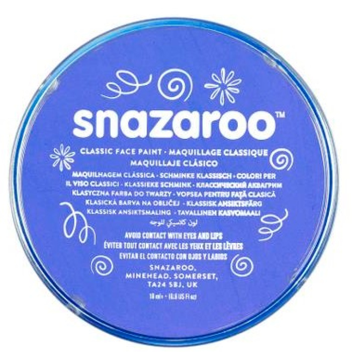 Pintura Facial Azul Céu - Snazaroo - Image 1