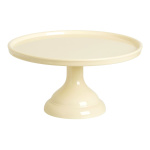 Prato Alto de Bolo Melamina Vanilla Cream Médio 23,5 cm - Image 2