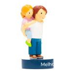 Boneco "Melhor Pai" c/ Menina - Image 2