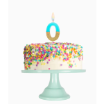 Vela Cores Pastel e Glitter Nº 0 - Image 7