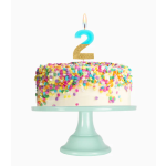 Vela Cores Pastel e Glitter Nº 2 - Image 9