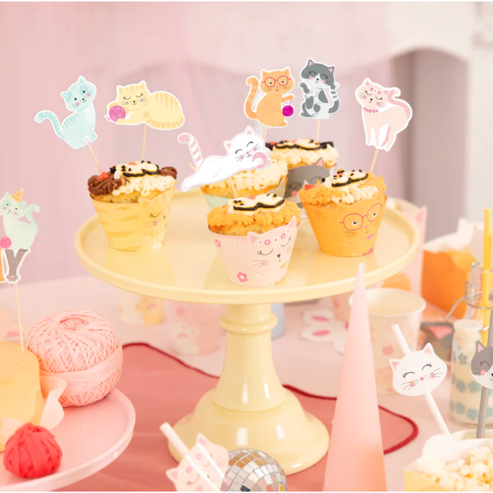 6 Toppers Gatinhos - Image 2