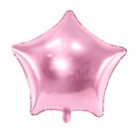 Balão Estrela Rosa Claro - 48cm