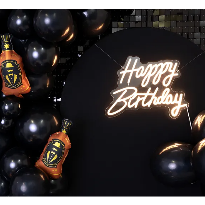 Luz LED Neon Branca HAPPY BIRTHDAY - 40cm - Image 2