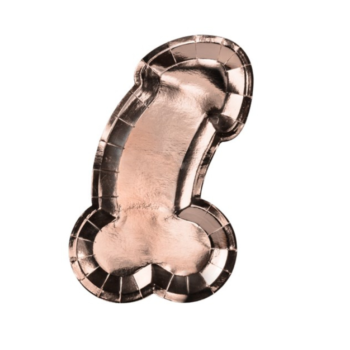 Pratos Despedida de Solteira Rose Gold - Pack 6 - Image 1