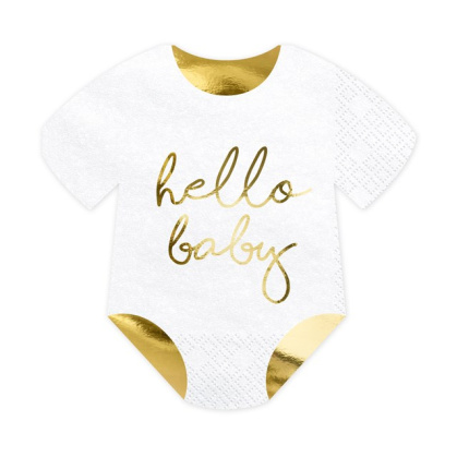 Guardanapos Hello Baby - Pack 20