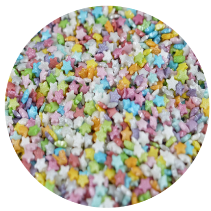 Sprinkles Mix Estrelas Coloridas Pequenas - 60g