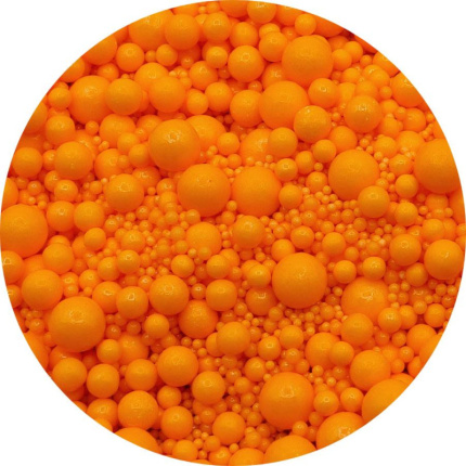 Sprinkles Mix Pérolas Laranja - 80Gr
