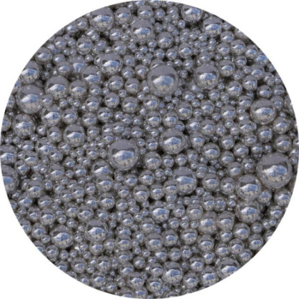 Sprinkles Mix Pérolas Prata - 80Gr