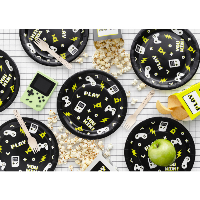 Gaming Jogos Pratos 23cm - Pack.6 - Image 3