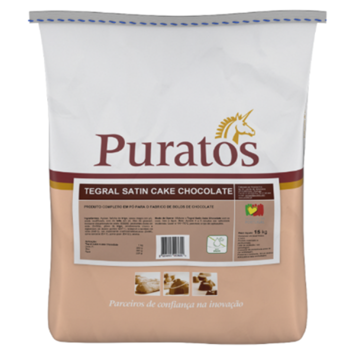 Tegral Satin Cake Chocolate Puratos - 5Kg - Image 1