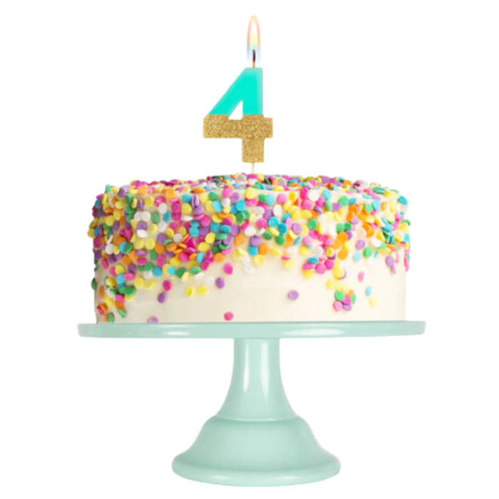 Vela Cores Pastel e Glitter Nº 0 - Image 14