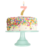 Vela Cores Pastel e Glitter Nº 0 - Image 11