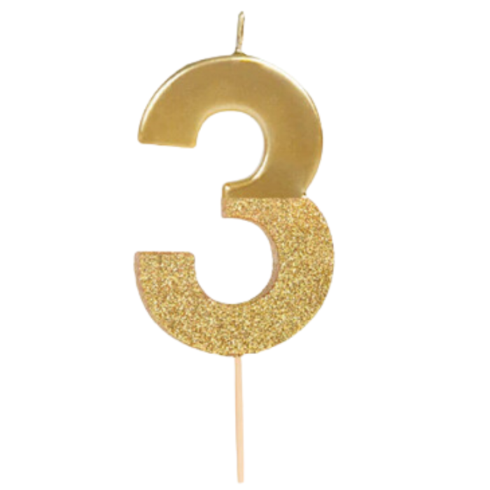 Vela Ouro e Glitter Nº 3 - Image 20