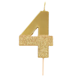 Vela Ouro e Glitter Nº 4 - Image 5