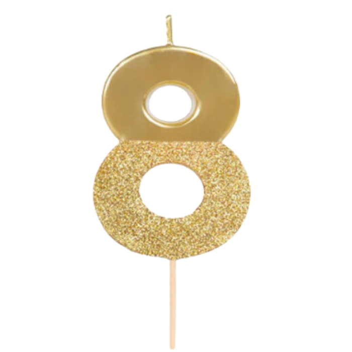 Vela Ouro e Glitter Nº 3 - Image 15