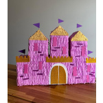 Pinhata Castelo Princesas Rosa