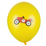 Balão Látex Carros de Corrida - 30cm - Image 3