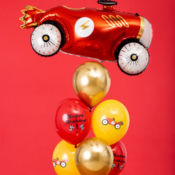 Balão Látex Carros de Corrida - 30cm - Image 2