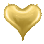 Balão Coraçao Dourado - 75cm