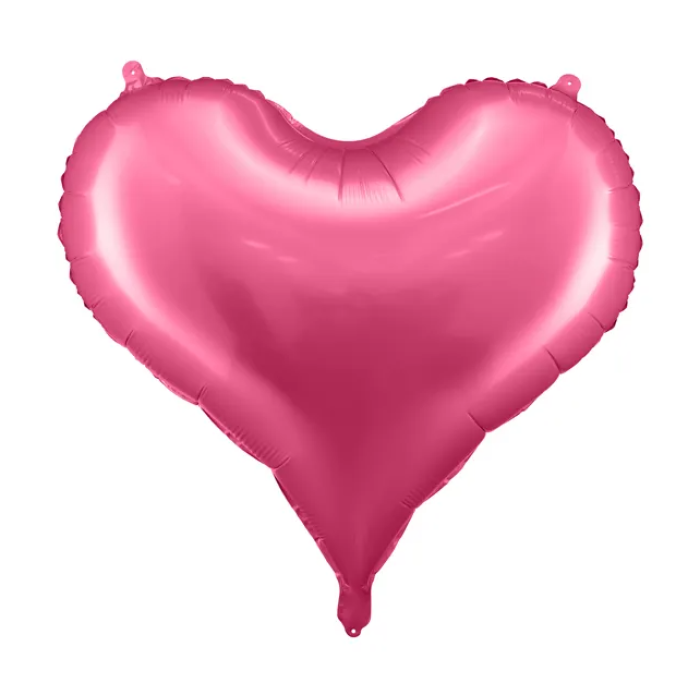 Balão Coraçao Rosa - 75cm - Image 1