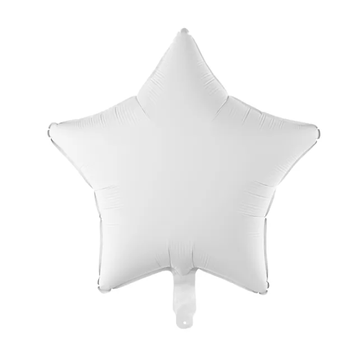Balão Estrela Branca - 48cm - Image 1