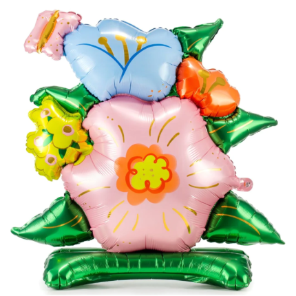 Balão Flores Stand Up - 116cm