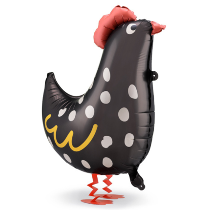 Balão Galo Preta - 60cm