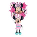 Balão Minnie Rosa Airwalker - 137cm - Image 2