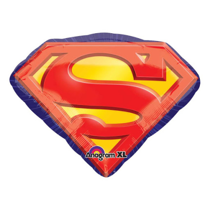 Balão Emblema Super Homem S.Shape - 66cm