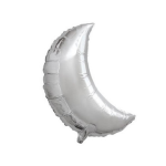 Balão Lua Prata - 59cm - Image 2