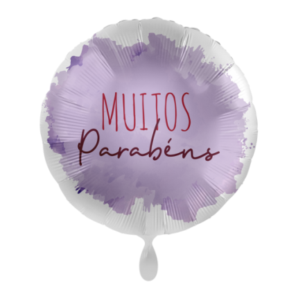 Balão "Muitos Parabéns" - 43cm