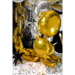 Balão Redondo Prata Metalizado – 45cm - Image 4