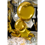 Balão Redondo Prata Metalizado – 45cm - Image 3