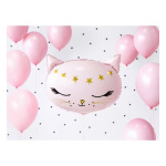 Balão Gatinha Rosa - 50cm - Image 2