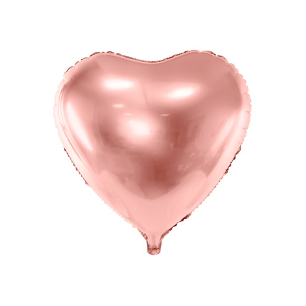 Balão Coração Rose Gold - 61cm
