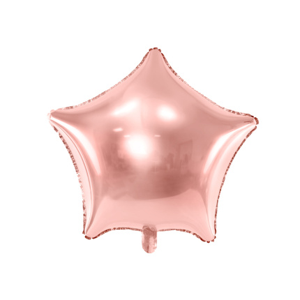 Balão Estrela Rosa Gold - 70cm