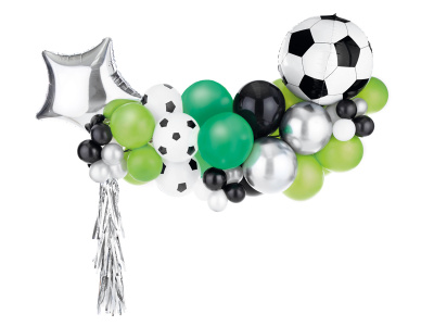 Kit Guirlanda Balões Futebol