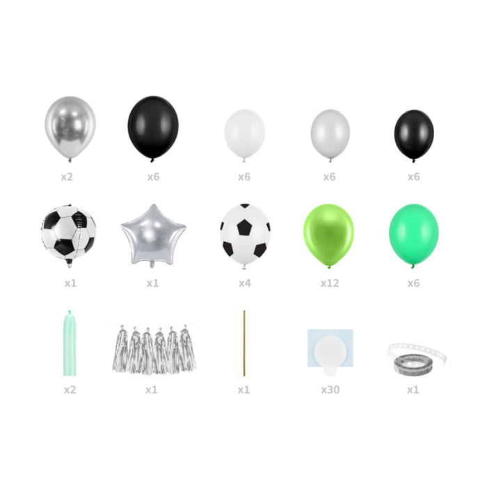 Kit Guirlanda Balões Futebol - Image 2