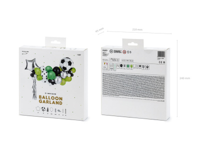 Kit Guirlanda Balões Futebol - Image 3
