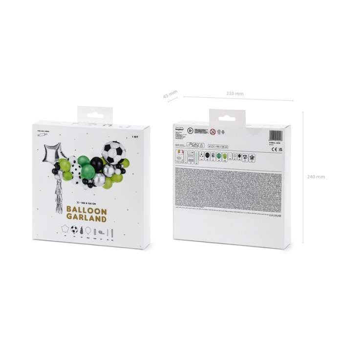 Kit Guirlanda Balões Futebol - Image 3