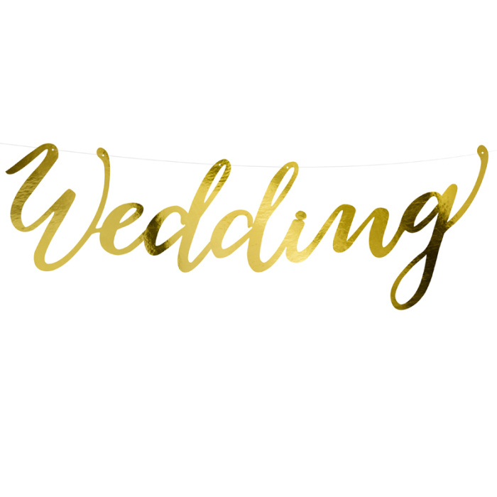 Banner Wedding Ouro - Image 1