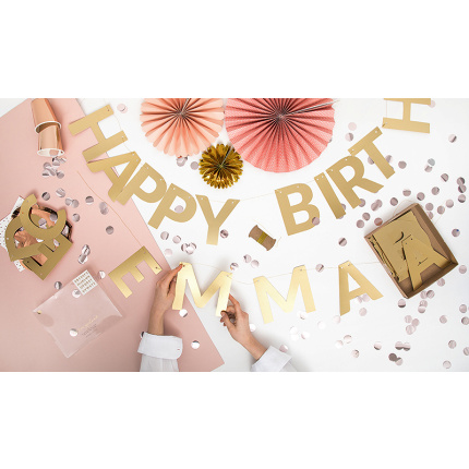 Banner Dourado Personalizável - Pack.63