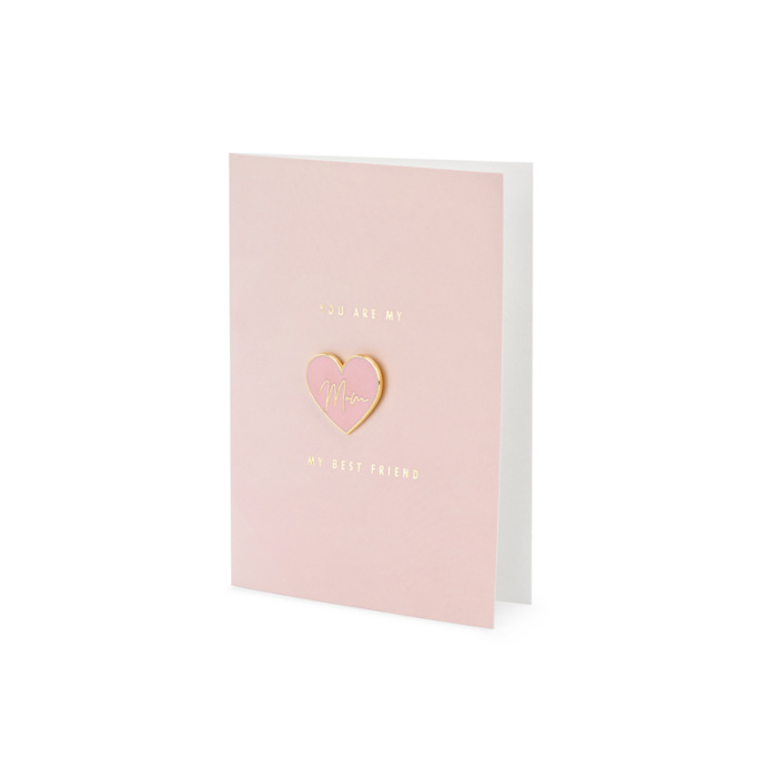 Postal + Pin "You Are My MUM, My Best Friend" - Image 1